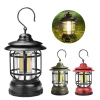 Outdoor camping lamp, portable multi-functional LED camp lamp, tent lamp, Type-C rechargeable retro horse lamp Application Scenario